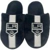 Deals 👍 Unbranded Youth FOCO Los Angeles Kings Team Stripe Slippers ⭐