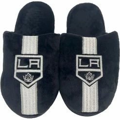 Deals 👍 Unbranded Youth FOCO Los Angeles Kings Team Stripe Slippers ⭐