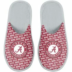 Hot Sale 🔔 Unbranded Youth FOCO Alabama Crimson Tide Team Scuff Slippers ⭐