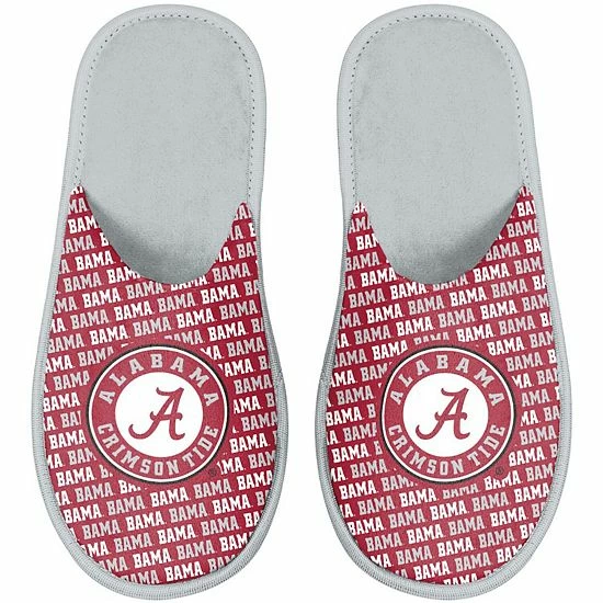 Hot Sale 🔔 Unbranded Youth FOCO Alabama Crimson Tide Team Scuff Slippers ⭐
