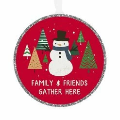 Discount 🔔 Unbranded Family & Friends Gather Here 🎁 Christmas Ornament 🔔