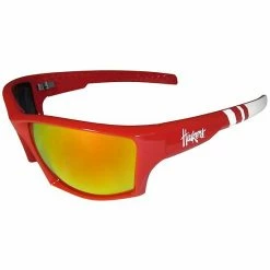 Cheap 🌟 Unbranded Adult Nebraska Cornhuskers Edge Wrap 👓 Sunglasses ⭐