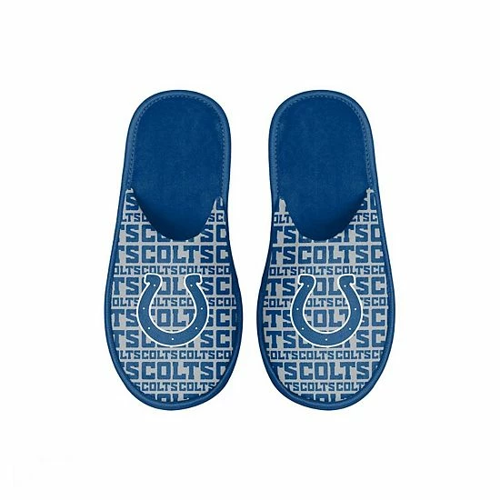 Cheapest 🛒 Unbranded Youth FOCO Indianapolis Colts Scuff Wordmark Slide Slippers 🛒