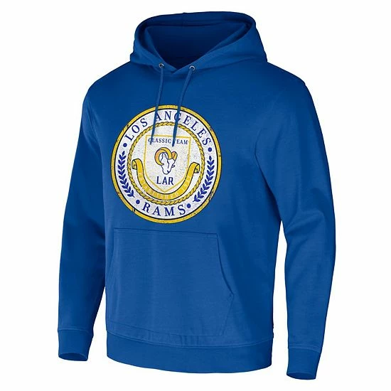 Outlet ๐ Unbranded Men's NFL X Darius Rucker Collection By Fanatics Royal Los Angeles Rams Washed Pullover Hoodie ๐ - Image 3