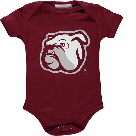 Top 10 🥰 Unbranded Infant Maroon Mississippi State Bulldogs Big Logo Bodysuit 🎁 - Image 2