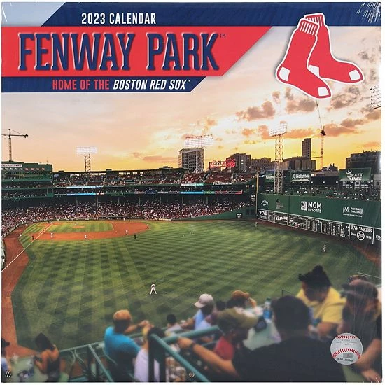 Deals 🤩 Unbranded Boston Red Sox 2023 16-Month Team Wall Calendar 🧨