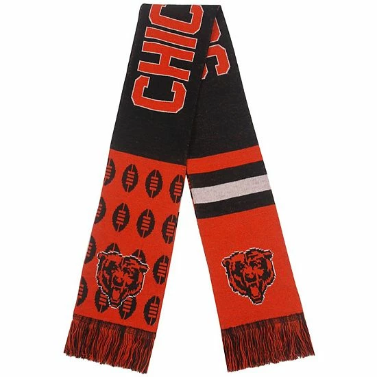 Deals ⭐ Unbranded FOCO Chicago Bears Reversible Thematic Scarf 😀