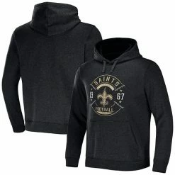 Top 10 😉 Unbranded Men's NFL X Darius Rucker Collection By Fanatics Heather Charcoal New Orleans Saints Radar Pullover Hoodie 🎉