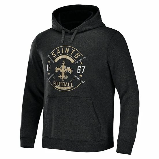 Top 10 ๐ Unbranded Men's NFL X Darius Rucker Collection By Fanatics Heather Charcoal New Orleans Saints Radar Pullover Hoodie ๐ - Image 3