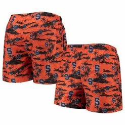 Top 10 🛒 Unbranded Men's FOCO Orange Syracuse Orange Island Palm Swim Trunks ⌛