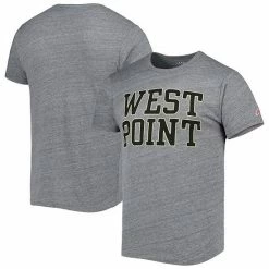 Budget 🧨 Unbranded Men's League Collegiate Wear Heather Gray Army Black Knights Local Victory Falls Tri-Blend T-Shirt 🔔