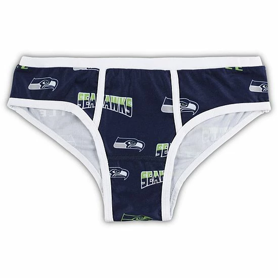 Buy ๐ Unbranded ๐ฉ Women's Concepts Sport College Navy Seattle Seahawks Breakthrough Allover Print Knit Panties ๐ฅฐ - Image 2