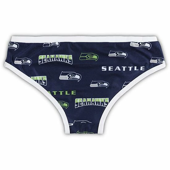 Buy ๐ Unbranded ๐ฉ Women's Concepts Sport College Navy Seattle Seahawks Breakthrough Allover Print Knit Panties ๐ฅฐ - Image 3