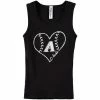 Coupon ❤️ Unbranded 👧 Girls Youth Soft As A Grape Black Arizona Diamondbacks Cotton Tank Top 😀