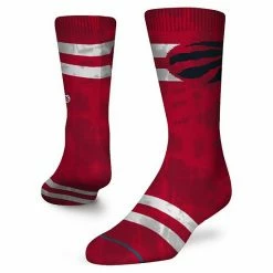 Coupon 👏 Unbranded Men's Stance Toronto Raptors Tie-Dye Crew 🧦 Socks 😍