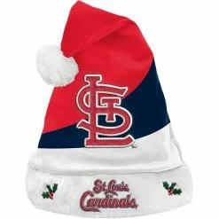 Outlet 🤩 Unbranded FOCO St. Louis Cardinals Colorblock Santa Hat 🧨