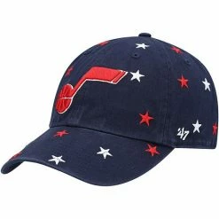 Coupon 🌟 Unbranded Men's '47 Navy Utah Jazz Confetti Cleanup Adjustable Hat 👍