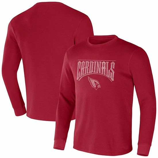 Best deal ✨ Unbranded Men's NFL X Darius Rucker Collection By Fanatics Cardinal Arizona Cardinals Long Sleeve Thermal T-Shirt 🎉