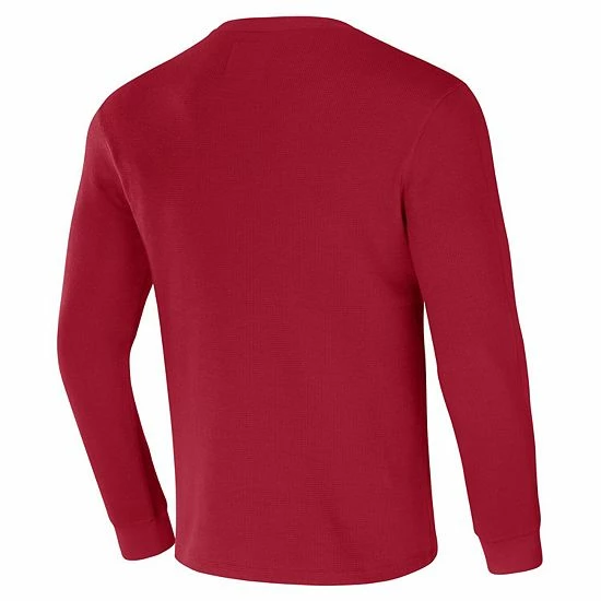 Best deal ✨ Unbranded Men's NFL X Darius Rucker Collection By Fanatics Cardinal Arizona Cardinals Long Sleeve Thermal T-Shirt 🎉 - Image 4