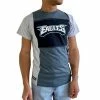 Cheapest 👏 Unbranded Men's Refried Apparel Heather Charcoal Philadelphia Eagles Sustainable Split T-Shirt ❤️