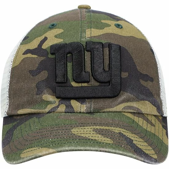 Budget ๐ Unbranded Men's '47 Camo New York Giants Branson Clean Up Trucker Hat ๐ฏ - Image 3