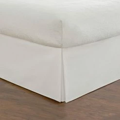 Outlet 👍 Unbranded Tailored Poplin 14" Bed 👗 Skirt ✔️