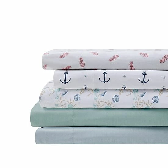 Coupon 👍 Unbranded Coastal Sheet Set Arctic Ice ❤️ - Image 2