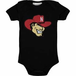 Brand new ❤️ Unbranded Infant Black Nebraska Huskers Big Logo Bodysuit 👏