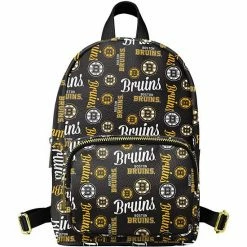 Budget ⌛ Unbranded Youth FOCO Black Boston Bruins Repeat Brooklyn Mini 🎒 Backpack 🛒