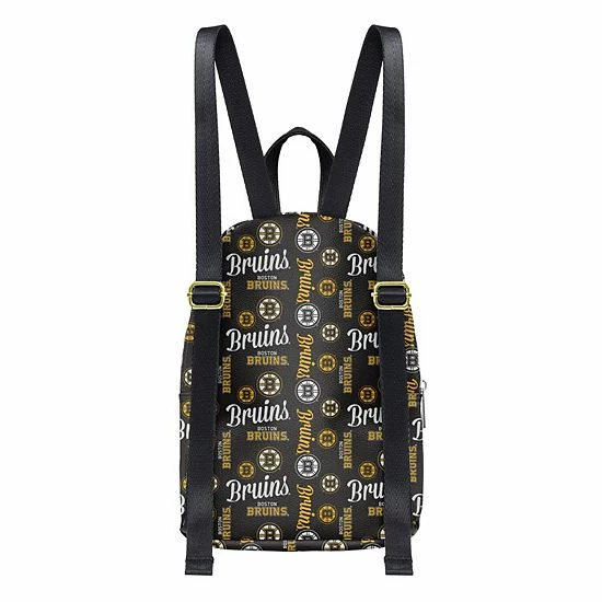 Budget โ Unbranded Youth FOCO Black Boston Bruins Repeat Brooklyn Mini ๐ Backpack ๐ - Image 3