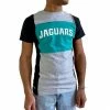Budget 🎉 Unbranded Men's Refried Apparel Heather Gray Jacksonville Jaguars Sustainable Split T-Shirt 🎁