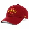 Cheapest 🛒 Unbranded Iowa State Cyclones '47 Clean Up Adjustable Hat - Red 🤩