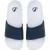 Hot Sale ⭐ Unbranded 👩 Women's FOCO Tampa Bay Lightning Script Wordmark Slide 🩴 Sandals 🔔