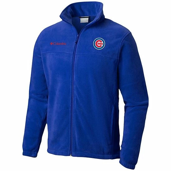 Outlet 😍 Unbranded Men's Columbia Royal Chicago Cubs Big & Tall Steens Mountain Full-Zip Jacket 🎁 - Image 3