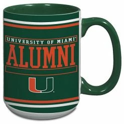 Hot Sale 🛒 Unbranded Miami Hurricanes 15oz. Java Alumni Mug 🌟