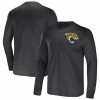 Best Sale 🎁 Unbranded Men's NFL X Darius Rucker Collection By Fanatics Charcoal Jacksonville Jaguars Team Long Sleeve T-Shirt ✔️