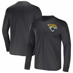 Best Sale 🎁 Unbranded Men's NFL X Darius Rucker Collection By Fanatics Charcoal Jacksonville Jaguars Team Long Sleeve T-Shirt ✔️