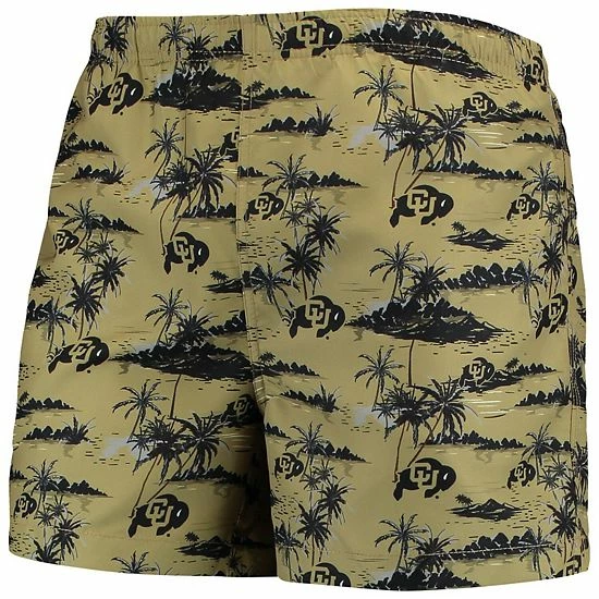 Top 10 ๐ Unbranded Men's FOCO Gold Colorado Buffaloes Island Palm Swim Trunks ๐ - Image 3
