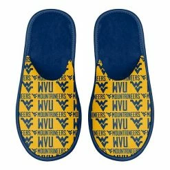 Cheapest ❤️ Unbranded Men's FOCO West Virginia Mountaineers Scuff Logo Slide Slippers 😉