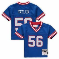 Hot Sale ❤️ Unbranded Infant Mitchell & Ness Lawrence Taylor Royal New York Giants 1986 Retired Legacy Jersey 👍