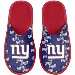 Best Pirce 🔥 Unbranded Youth FOCO New York Giants Team Scuff Slippers ✨