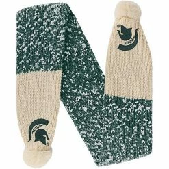 Brand new 🧨 Unbranded FOCO Michigan State Spartans Confetti Scarf With Pom 🎁