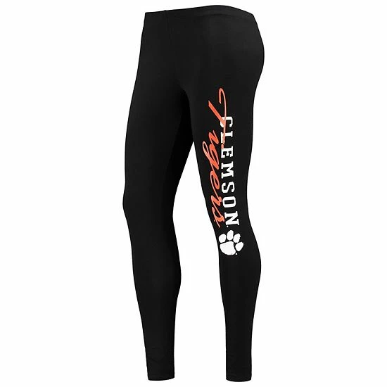 Wholesale 👏 Unbranded 👩 Women's Concepts Sport White/Black Clemson Tigers Tank Top And Leggings Sleep Set 👍 - Image 5