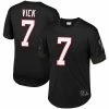 Best deal ⌛ Unbranded Men's Mitchell & Ness Michael Vick Black Atlanta Falcons Retired Player Name & Number Mesh Top 🛒