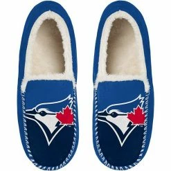 Best reviews of 🎉 Unbranded Men's FOCO Toronto Blue Jays Colorblock Moccasin Slippers 🎉