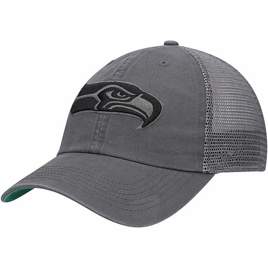 Wholesale โจ Unbranded Men's '47 Charcoal Seattle Seahawks Trawler Clean Up Adjustable Hat ๐
