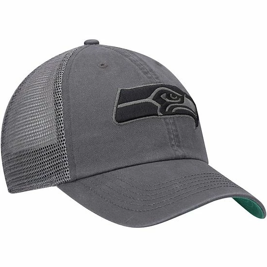 Wholesale โจ Unbranded Men's '47 Charcoal Seattle Seahawks Trawler Clean Up Adjustable Hat ๐ - Image 4