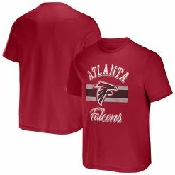Wholesale ✔️ Unbranded Men's NFL X Darius Rucker Collection By Fanatics Red Atlanta Falcons Stripe T-Shirt ✨