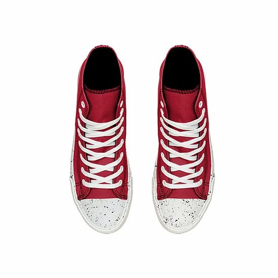 Brand new 🔔 Unbranded Men's FOCO Tampa Bay Buccaneers Paint Splatter High Top 👟 Sneakers 🥰