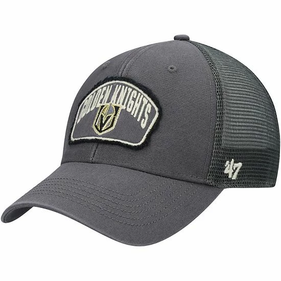 Best deal ๐ Unbranded Men's '47 Charcoal Vegas Golden Knights Cledus MVP Trucker Adjustable Snapback Hat โ๏ธ - Image 2